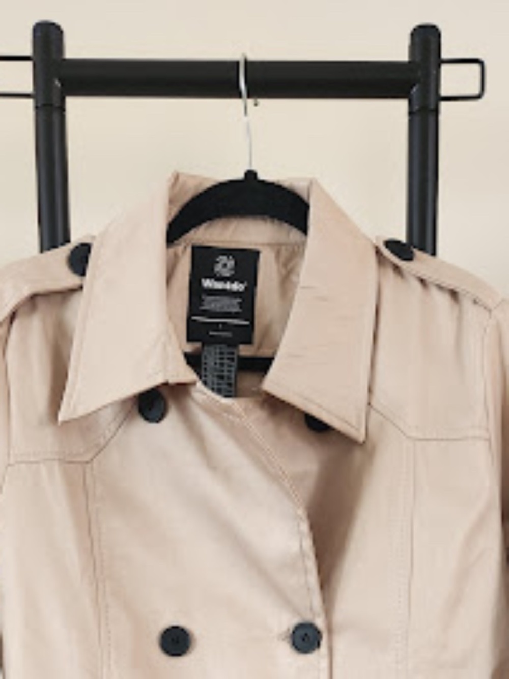 Wantdo khaki trench coat, Women’s L, New